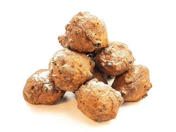 Oliebol gevuld